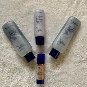 4 pc.SeneGence Body wash, cleanse, tinted moisture